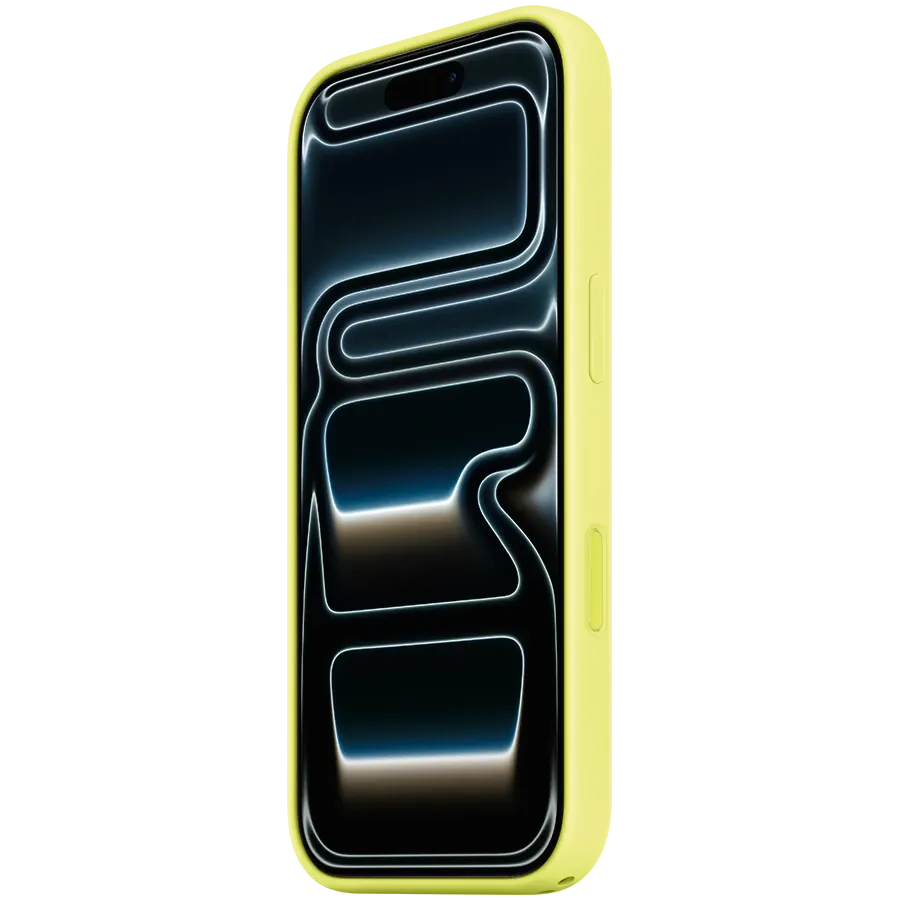 APPLE Silicone Case with MagSafe, Neon Yellow for iPhone 17 Pro — Image №2