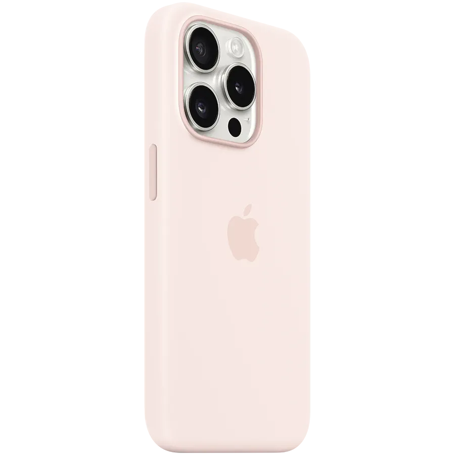 APPLE Θήκη Silicone Case with MagSafe με MagSafe, Ανοιχτό Ροζ for iPhone 15 Pro — Εικών №2