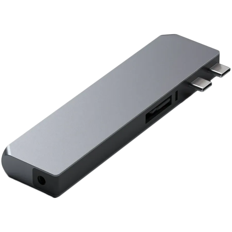 Προσαρμογέας πολλαπλών θυρών SATECHI Pro Hub Max, Space Gray — Εικών №3