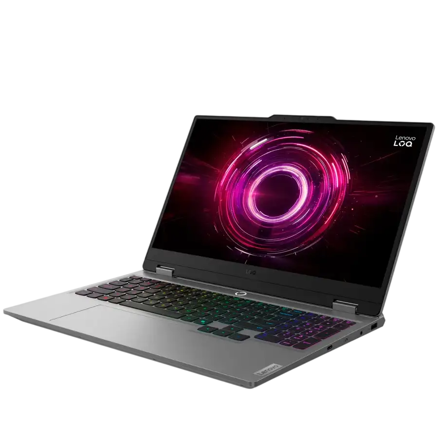 Gaming LENOVO LOQ 15 15.6" Ryzen 7 170 16GB RAM 512GB SSD, Luna Grey, 2026 — Image №3