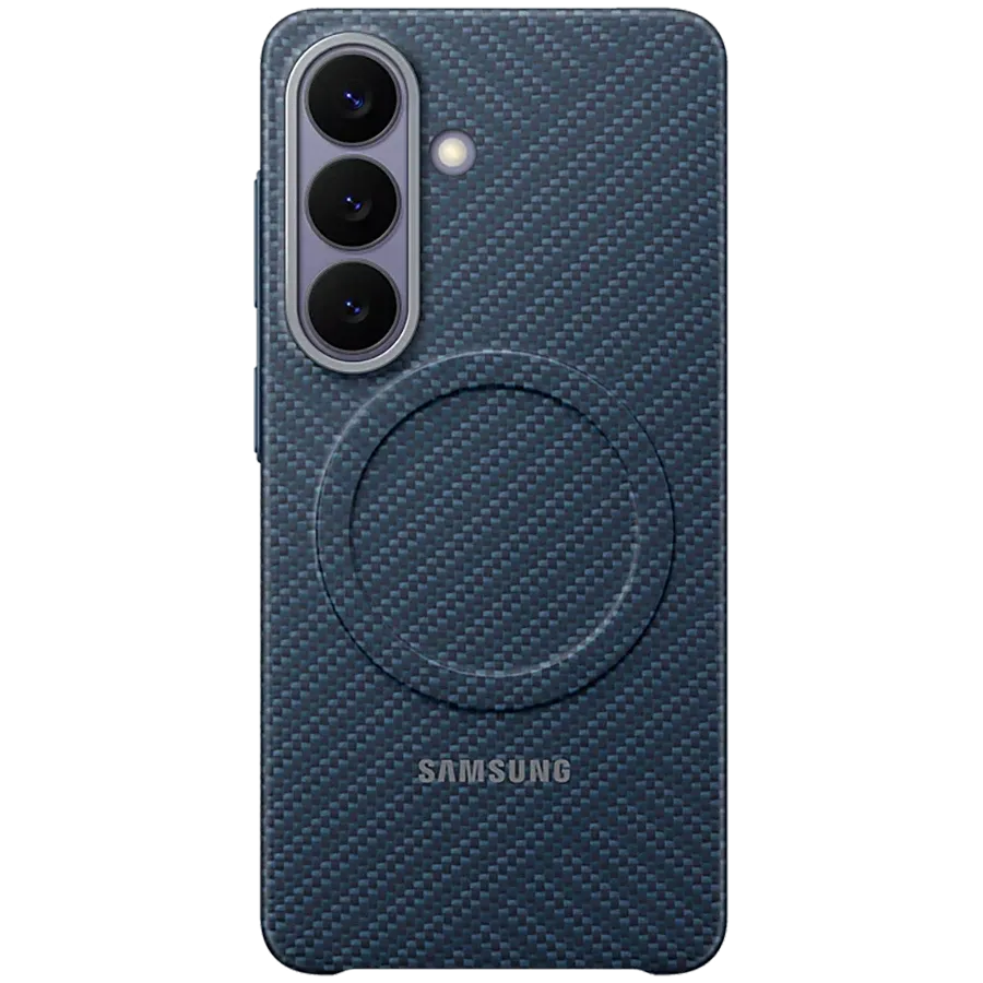 SAMSUNG Case Carbon Magnet with MagSafe, Dark Blue for Samsung Galaxy S26 — Image №1 SAMSUNG Case Carbon Magnet with MagSafe, Dark Blue for Samsung Galaxy S26 — Image №1
