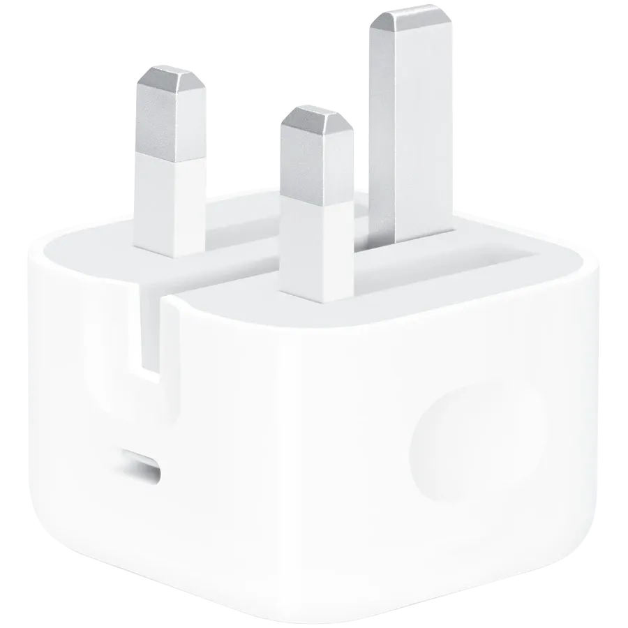 APPLE Power Adapter USB-C, 20 W, Foldable, White — Image №1