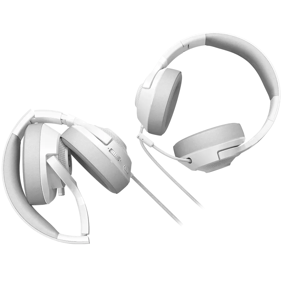 Headset LORGAR Noah 101 with Microphone, White — Изображение №6