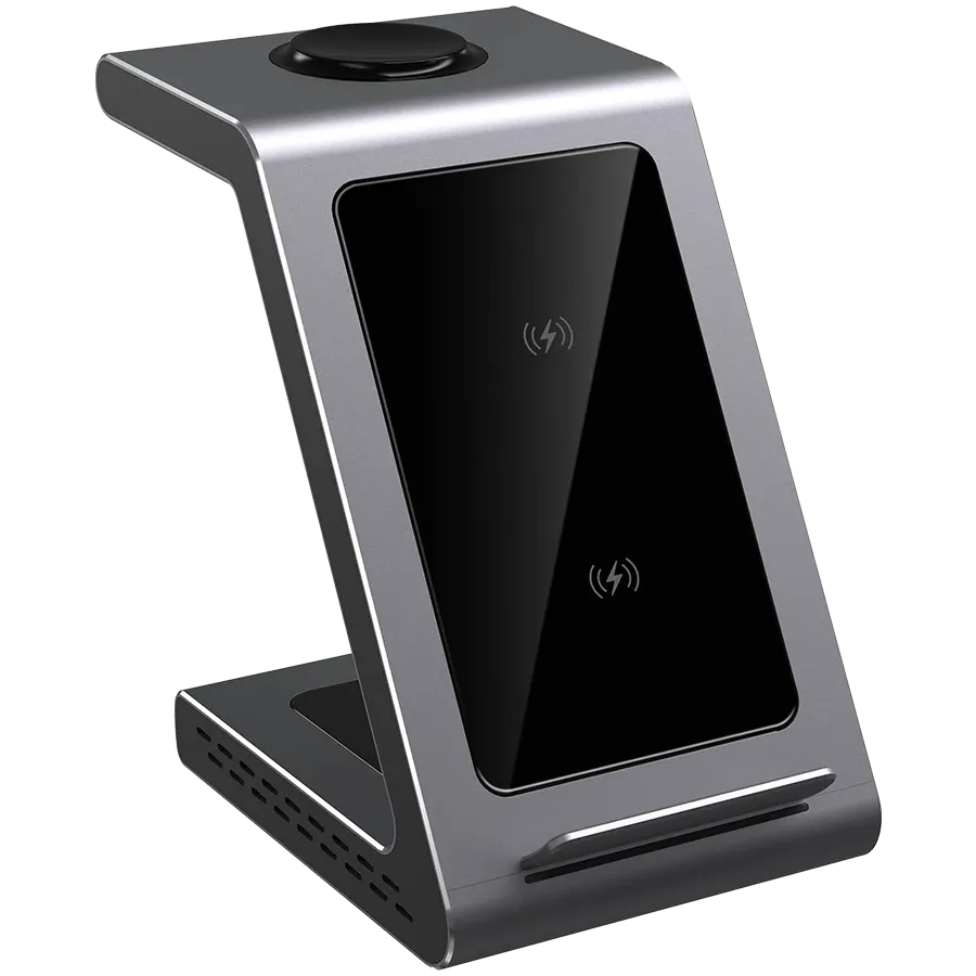 PRESTIGIO ReVolt A9 Ασύρματος φορτιστής, 10 βατ, Γκρι — Εικών №3