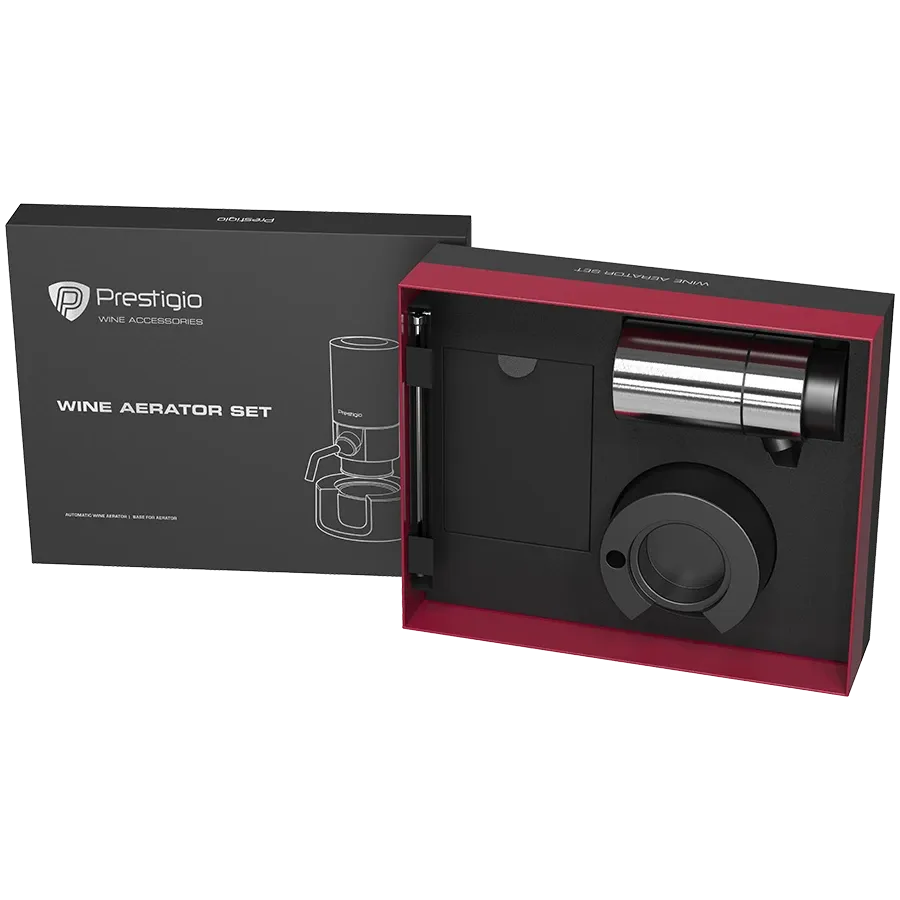 PRESTIGIO , SilverElectric Wine Dispenser — Image №15 PRESTIGIO , SilverElectric Wine Dispenser — Image №15