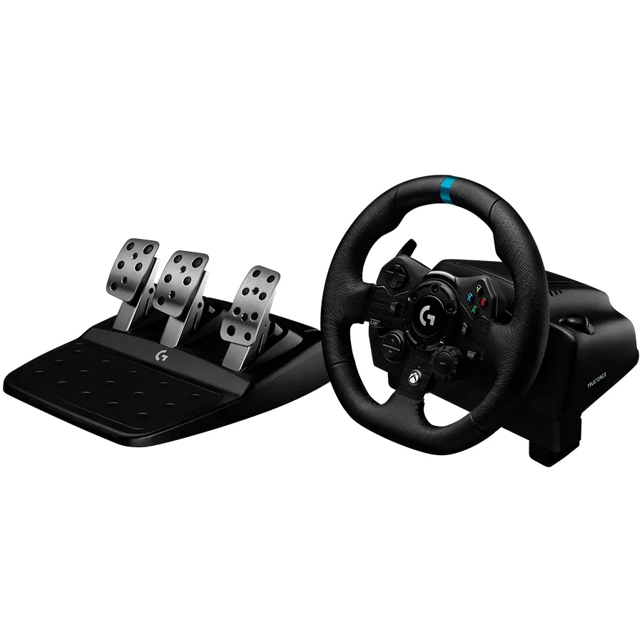 Gaming Wheel with Pedals LOGITECH G923, Xbox One / PC — Изображение №1