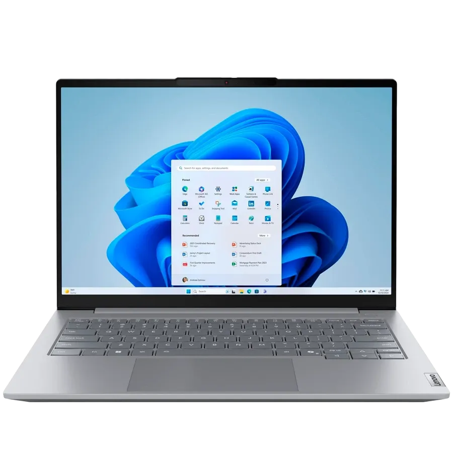 Laptop LENOVO ThinkBook 14 G8 14" (1920x1200 60Hz), Core Ultra 5 Processor 225U, 16 GB, Graphics, Arctic Grey, 512 GB — Image №1