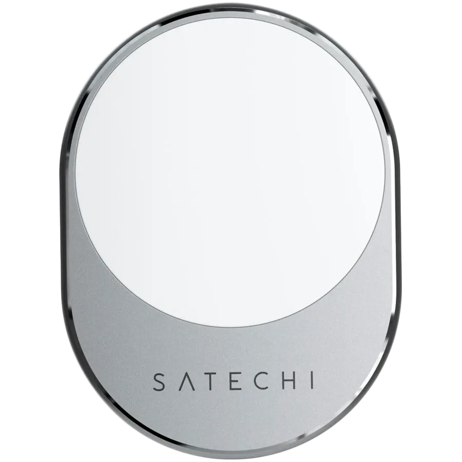 SATECHI Car Cradle Magnetic Wireless Car Charger, Space Gray — Image №2