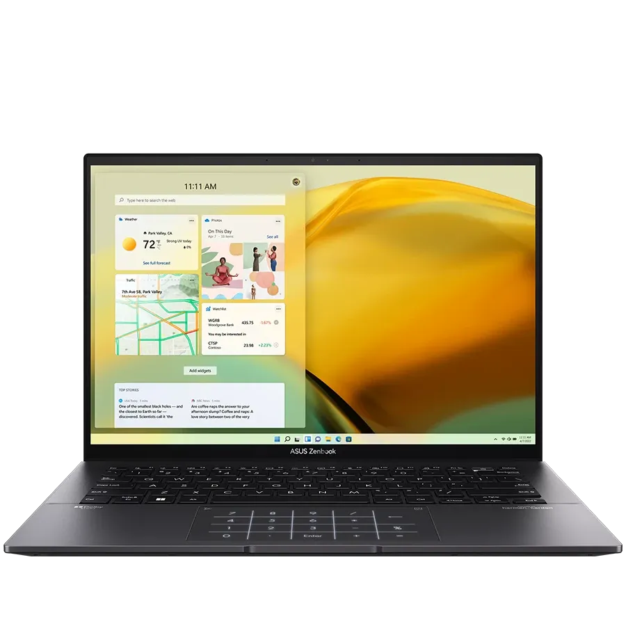 Laptop ASUS 14" (1920x1200 60Hz), Ryzen AI 7 445, 32 GB, 840M, Jade Black, 1 TB — Image №1 Laptop ASUS 14" (1920x1200 60Hz), Ryzen AI 7 445, 32 GB, 840M, Jade Black, 1 TB — Image №1