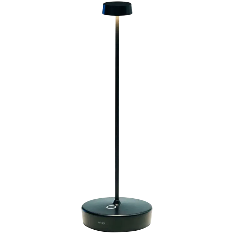 ZAFFERANO SWAP TABLE LAMP 100x325mm. PAINTED MATT BLACK 2.0W LED 183lm. — Изображение №1 ZAFFERANO SWAP TABLE LAMP 100x325mm. PAINTED MATT BLACK 2.0W LED 183lm. — Изображение №1