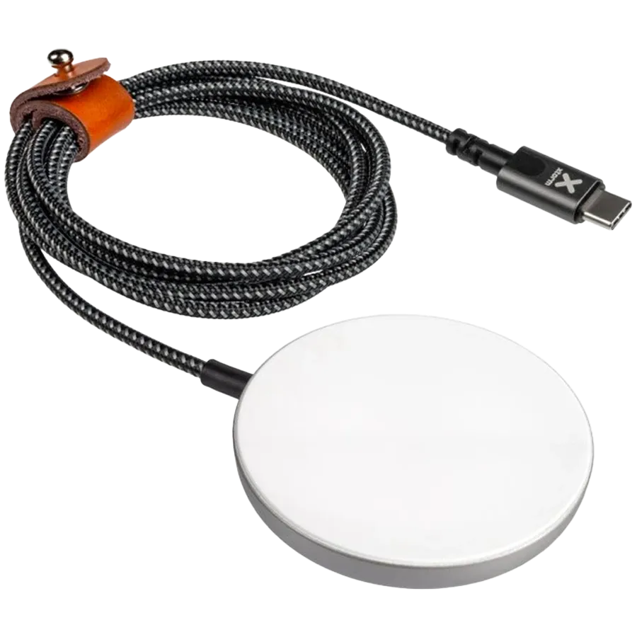 Ασύρματο μαγνητικό καλώδιο φόρτισης XTORM (1,2 m), Γκρι — Εικών №2