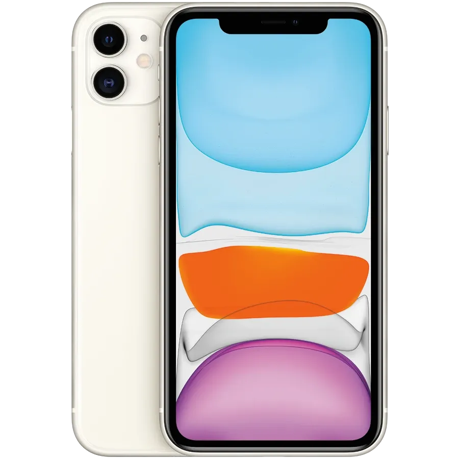 iPhone 11, 128 ГБ, Ақ — image №2