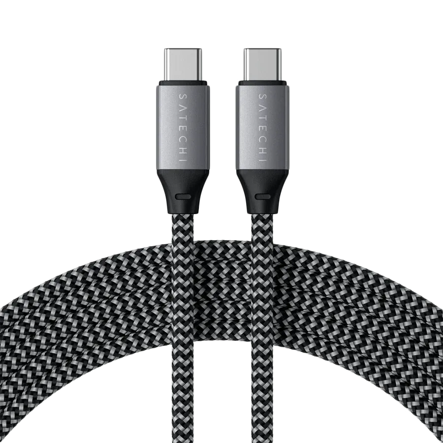 SATECHI USB-C Cable, 2 m, Space Gray — Image №1