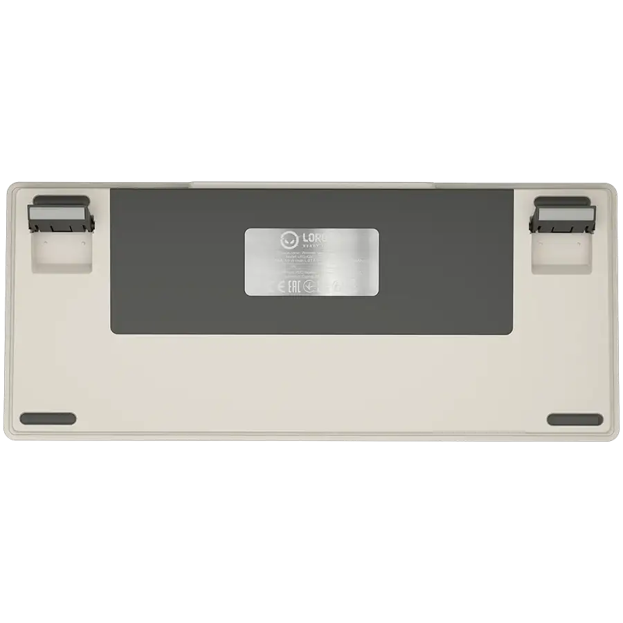 LORGAR KBP7075W Πληκτρολόγιο παιχνιδιών, Ασύρματο, Μπεζ, Αγγλική — Εικών №8 LORGAR KBP7075W Πληκτρολόγιο παιχνιδιών, Ασύρματο, Μπεζ, Αγγλική — Εικών №8