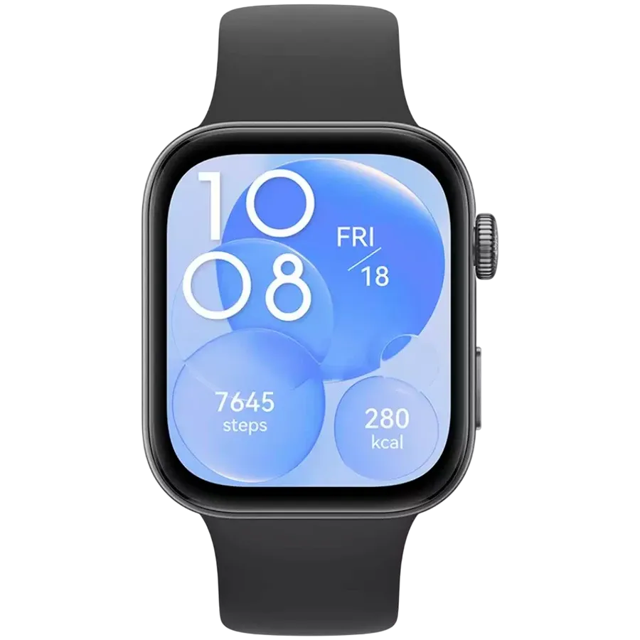 HUAWEI Watch Fit 3 Smart Watch, Black — Image №2