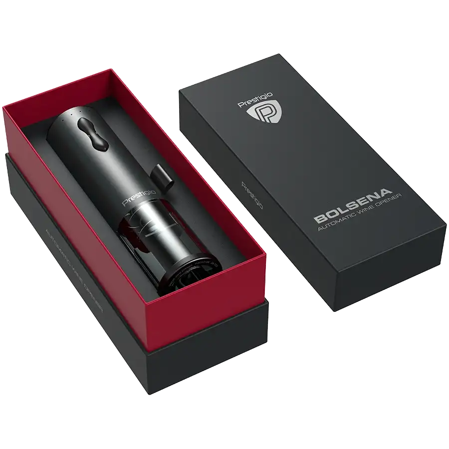 PRESTIGIO Bolsena , Matt BlackSmart wine opener — Image №6