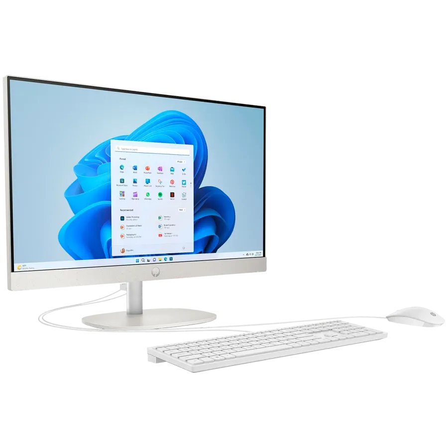 HP INC Επιτραπέζιος Υπολογιστής Ryzen 7, 16 γιγαμπάιτε, Shell White, 512 γιγαμπάιτε — Εικών №2