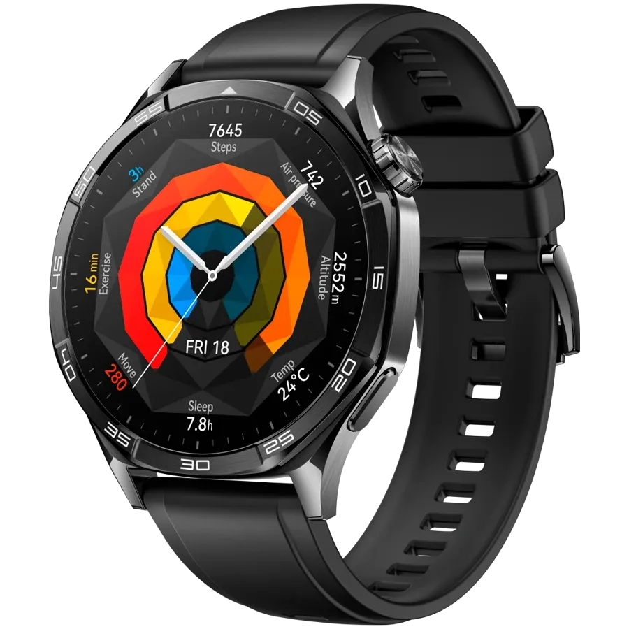 HUAWEI Watch GT 5 Умные часы, 46мм, Чёрный — Изображение №1