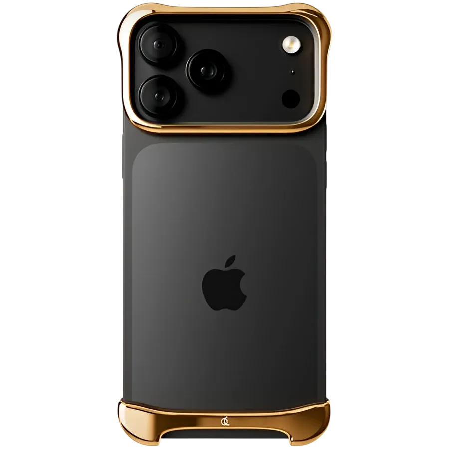 ARC Case Pulse Aluminum , Polished Gold for iPhone 17 Pro — Image №1 ARC Case Pulse Aluminum , Polished Gold for iPhone 17 Pro — Image №1
