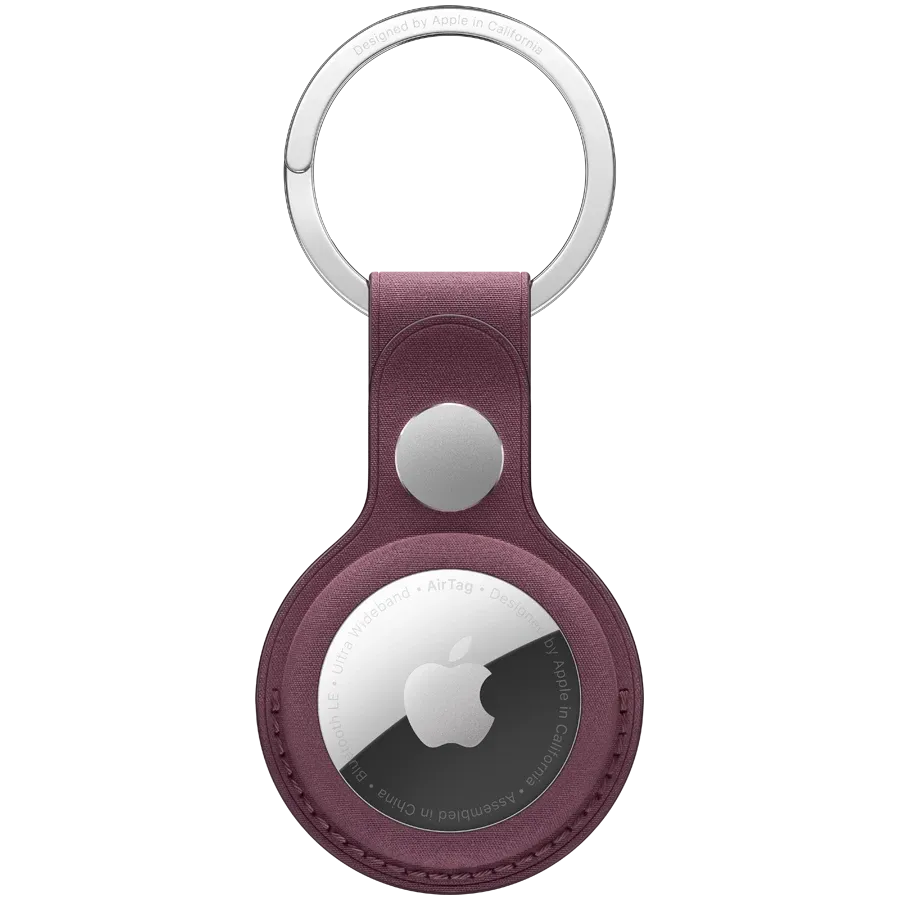 Apple FineWoven Key Ring, Burgundy — Image №1 Apple FineWoven Key Ring, Burgundy — Image №1