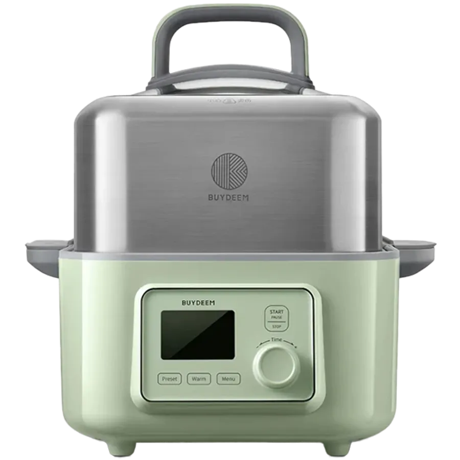 BUYDEEM Ατμιστήρας τροφίμων,  Cozy Greenish — Εικών №1