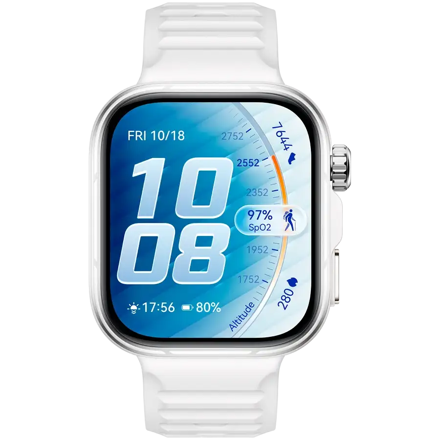 HUAWEI Watch Fit 5 Pro Smart Watch, 45mm, White — Image №2
