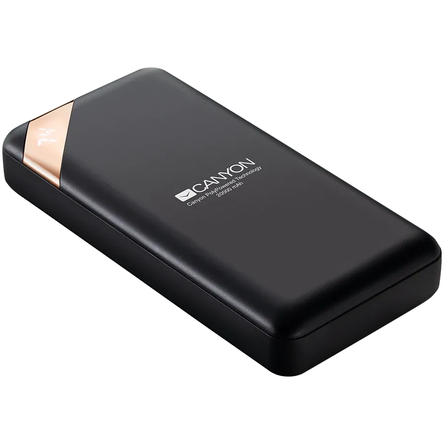 Зарядное устройство CANYON PB-202, 20000 мА·ч, Чёрный — Изображение №2