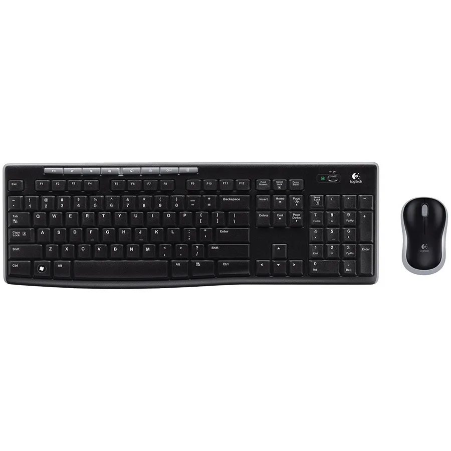 Клавиатура LOGITECH MK295 Silent, Беспроводное, Графит, Греческий — Изображение №1