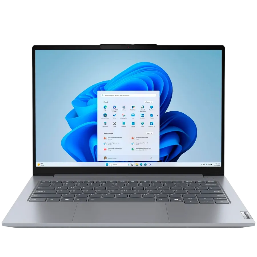 Laptop LENOVO ThinkBook 14 G7 ARP 14" (1920x1200), Ryzen 5 7535HS, 16 GB, 660M, Arctic Grey, 2024, 512 GB — Image №1
