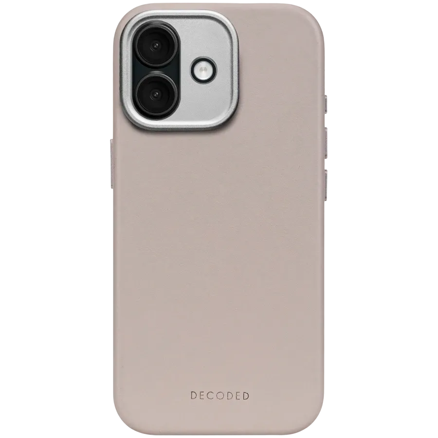 DECODED Чехол Leather Case with MagSafe, Solid Clay для iPhone 17 — Изображение №1
