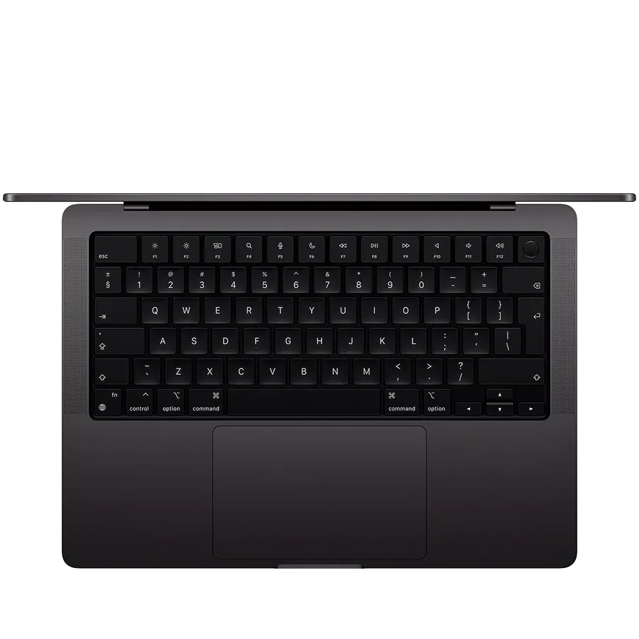 Apple MacBook Pro 14.2"  Apple M4 (10C CPU/10C GPU), 16 γιγαμπάιτε, 512 γιγαμπάιτε, Space Black, 2024 — Εικών №2