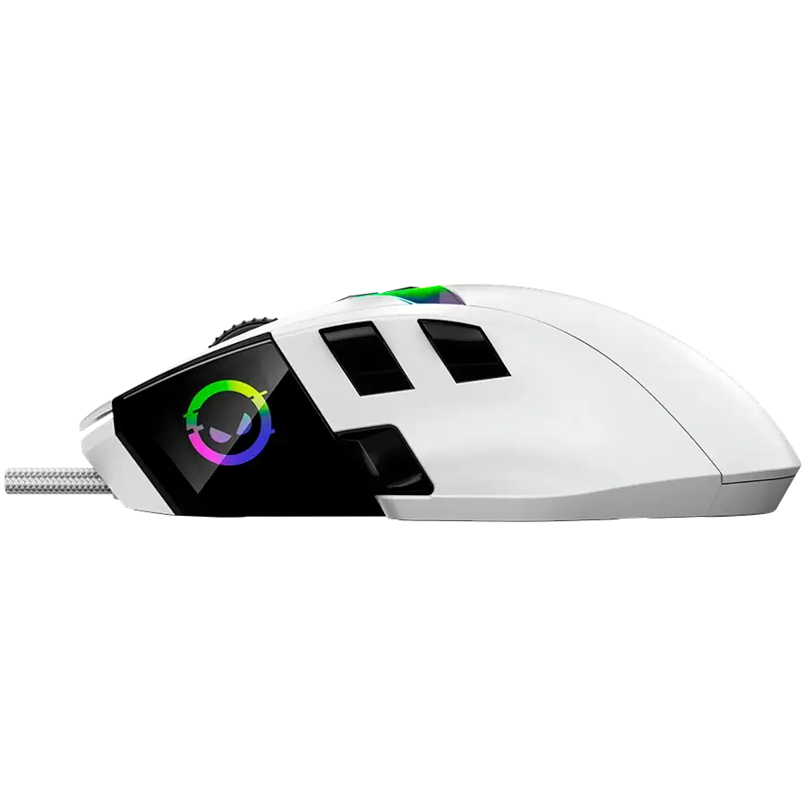 LORGAR MSP80 Gaming Mouse, Wired, White — Image №4 LORGAR MSP80 Gaming Mouse, Wired, White — Image №4
