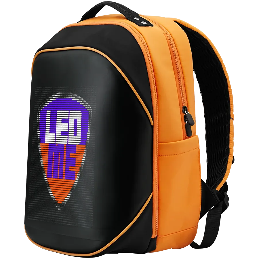 PRESTIGIO Σακίδιο LED Backpack , Πορτοκαλί for MacBook Pro 16 — Εικών №2