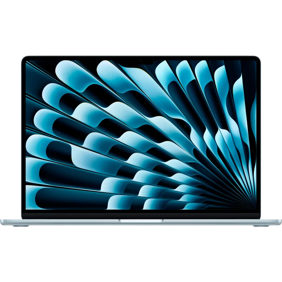 Apple MacBook Air 15.3"  Apple M4 (10C CPU/10C GPU), 16 ГБ, 512 ГБ, Небесно-голубой, 2025 — Изображение №1