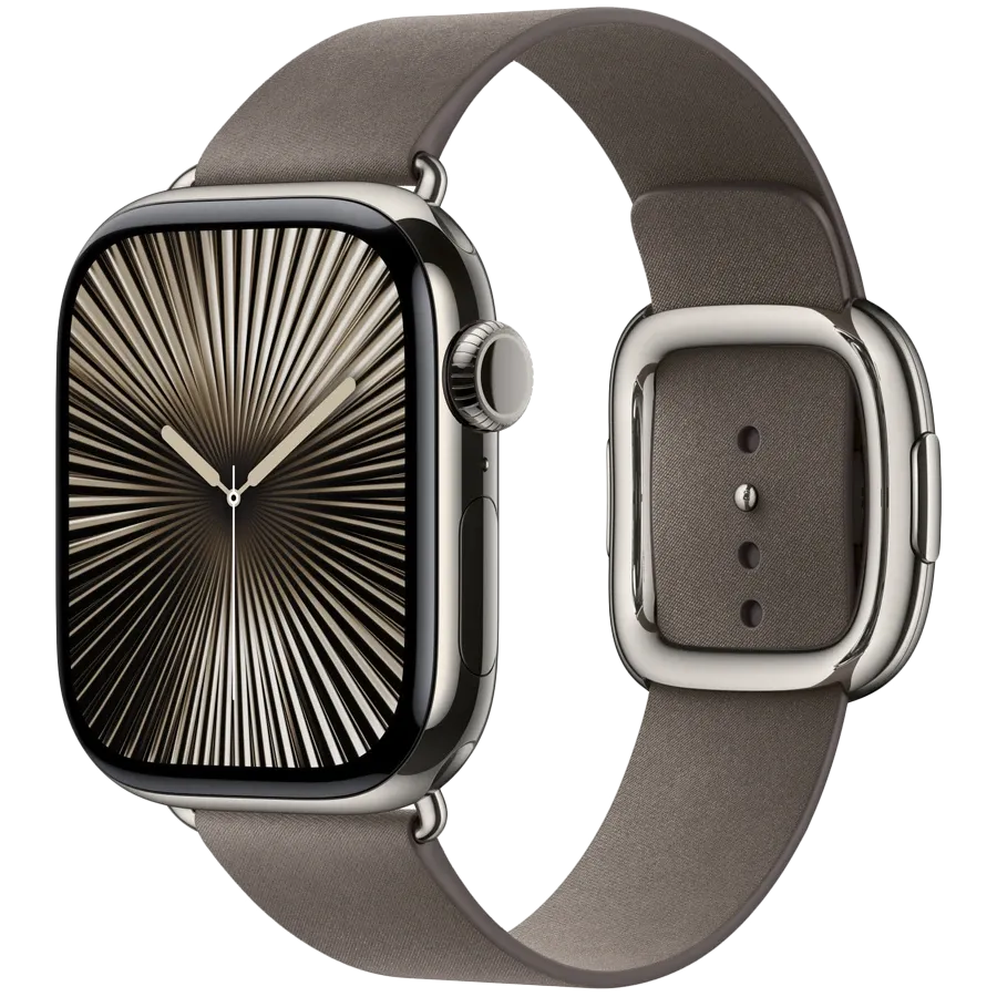 Удлинитель ремешка APPLE 42мм Modern Buckle L Темный серо-коричневый для Apple Watch 38/42 mm — Image №2