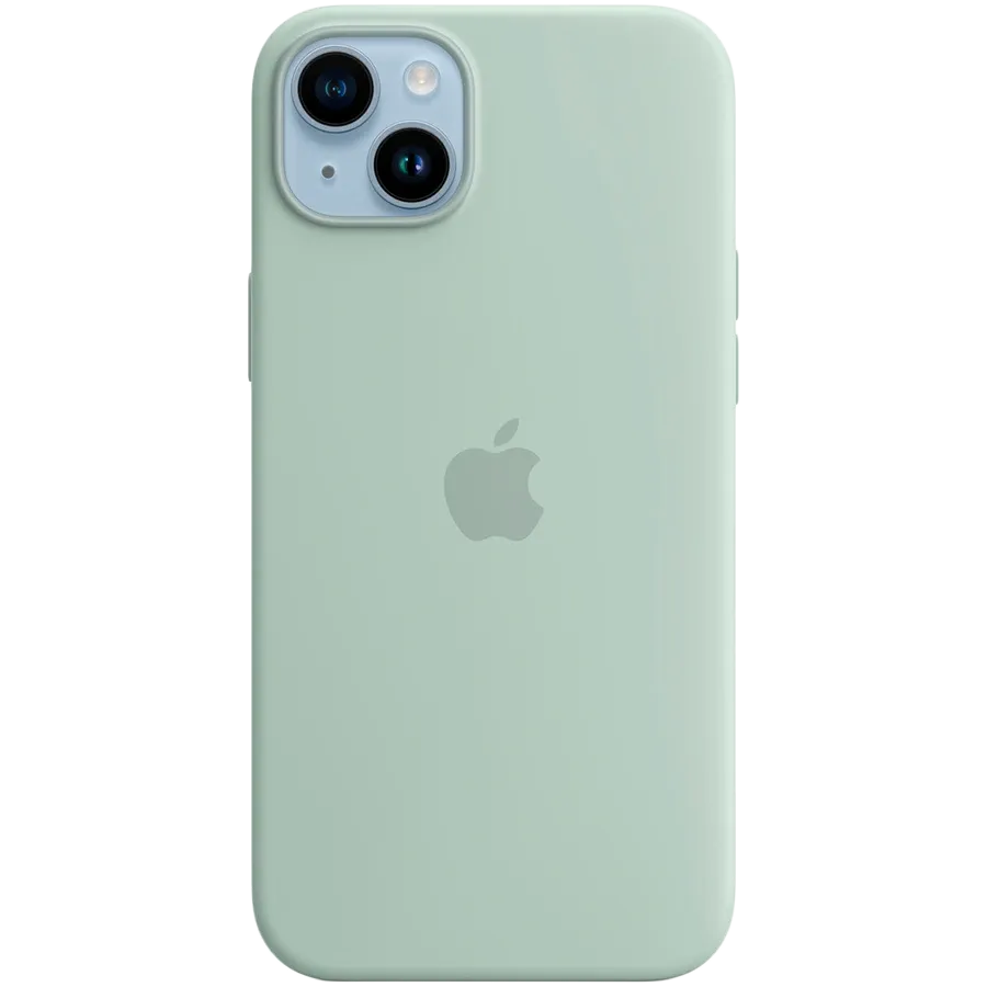 Husă APPLE din silicon cu MagSafe pentru iPhone 14 Plus, Succulent — image №1