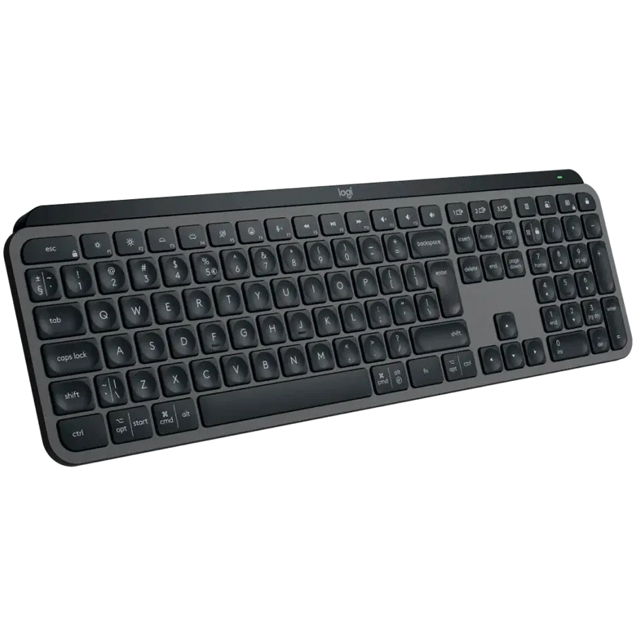 Клавиатура беспроводная LOGITECH MX Keys S Pale Graphite UA (L920-011593) — Изображение №3