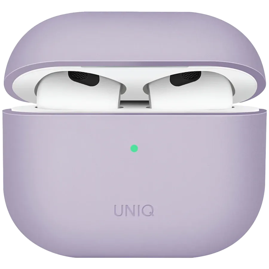 UNIQ Θήκη LINO Liquid , Λεβάντα for AirPods (Gen3) — Εικών №1