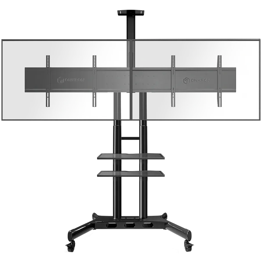 ONKRON Trolley Stand for TV 40"-65", Black — Image №1