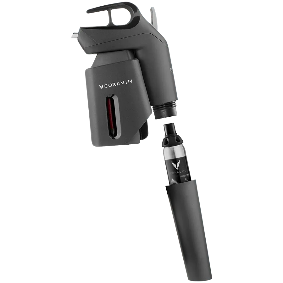 CORAVIN Timeless Three Plus/Coravin Timeless Three+ Σύστημα Συντήρησης Κρασιών, Μαύρο — Εικών №2