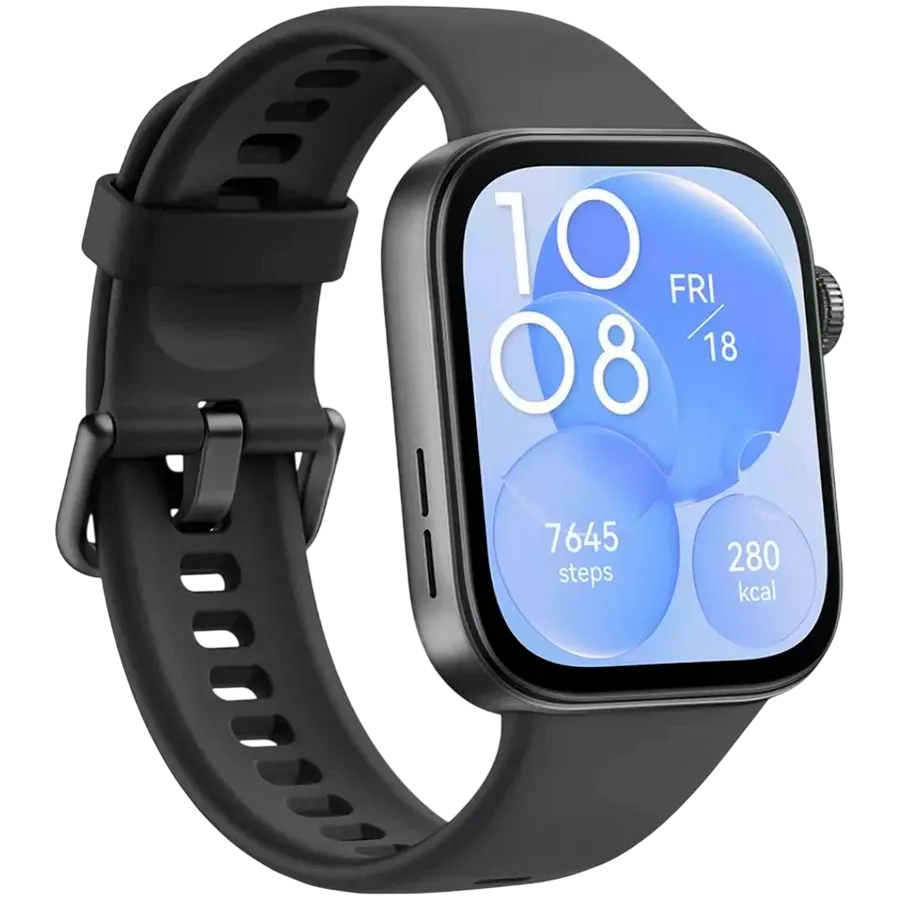 HUAWEI Watch Fit 3 Smart Watch, Black — Image №3